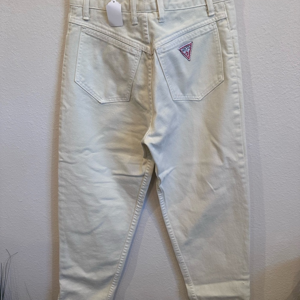 Guess Off-White Denim Pants